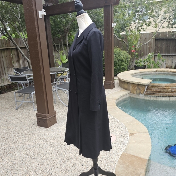 Pendleton black  Double Breasted 100%  virgin wool dress 4 - Picture 5 of 14